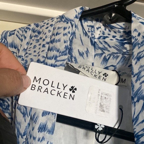 Molly Bracken Star Ladies Woven High Low Dress - Picture 6 of 7